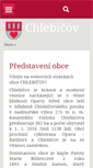 Mobile Screenshot of chlebicov.cz